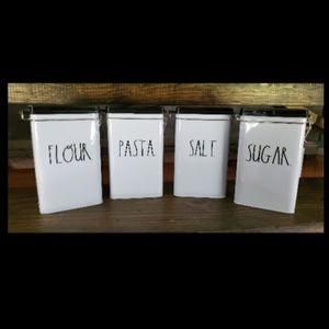 🔥Rae Dunn Metal Canister Set 4 pcs.
